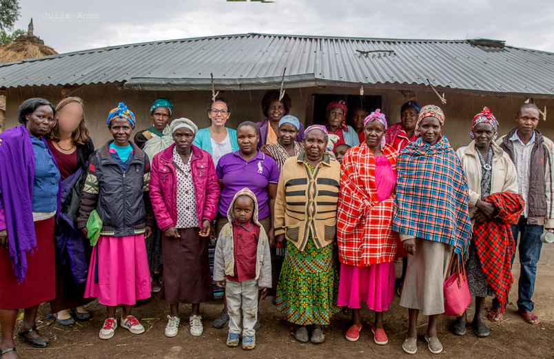 Women from Tabitha ministered to Diane and her family. Some of those who ministered to Diane and her family
